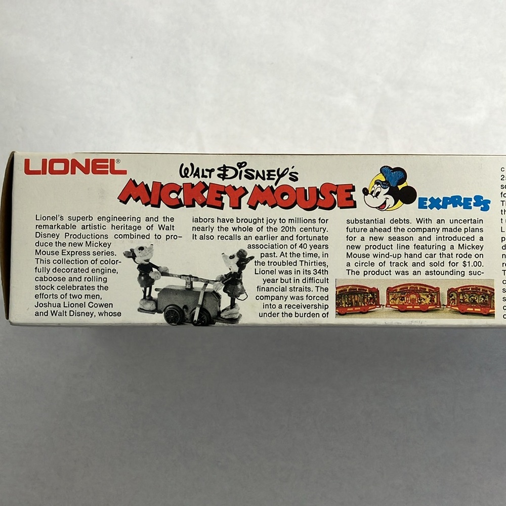 Lionel 6-9672 Mickey Mouse 50th Anniversary Hi-Cube Boxcar - NEW - Picture 7 of 10